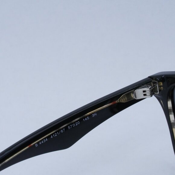 🕶️ New Burberry BE4434 412187 Sunglasses - Top Black On Vintage Check Frame - Picture 6 of 10